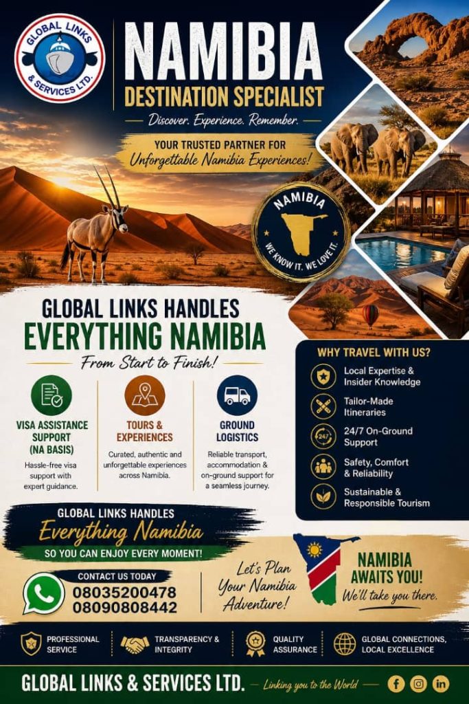 Namibia Tours & Safaris 2026